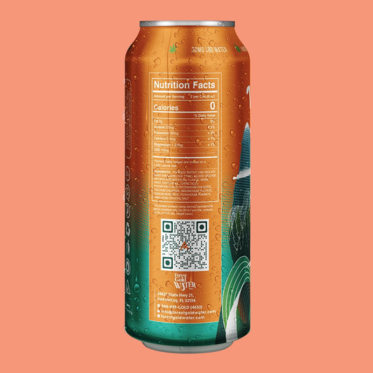 Can with nutrition facts