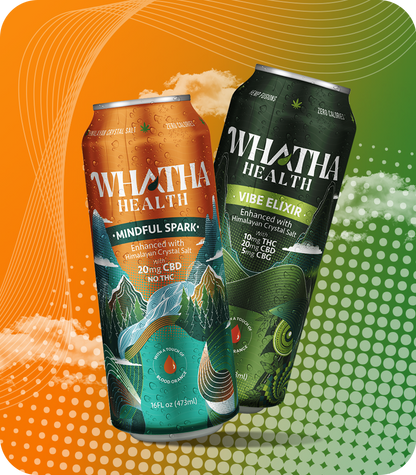 Chill Combo CBD THC Water Pack | 3 + 3 Functional Waters - Whatha Health