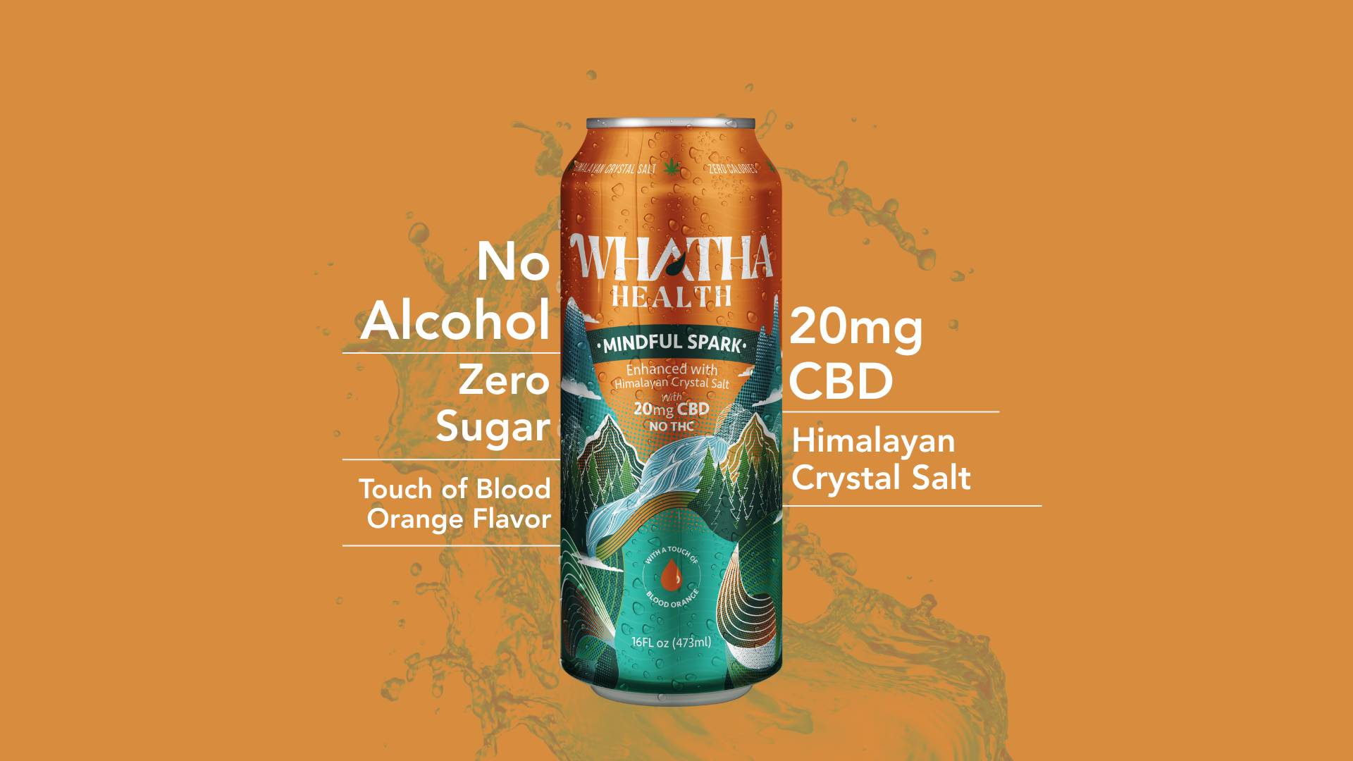 Enjoy WHATHA HEALTH Vibe Elixir, an innovative THC and CBD infused drink offering Himalayan Crystal Salt, zero sugar, no alcohol, and unique blood orange essence. Designed for those seeking the best THC drinks, full spectrum CBD beverages, and plant-based wellness refreshment, this functional elixir combines CBD, THC, and CBG benefits in every sip.
