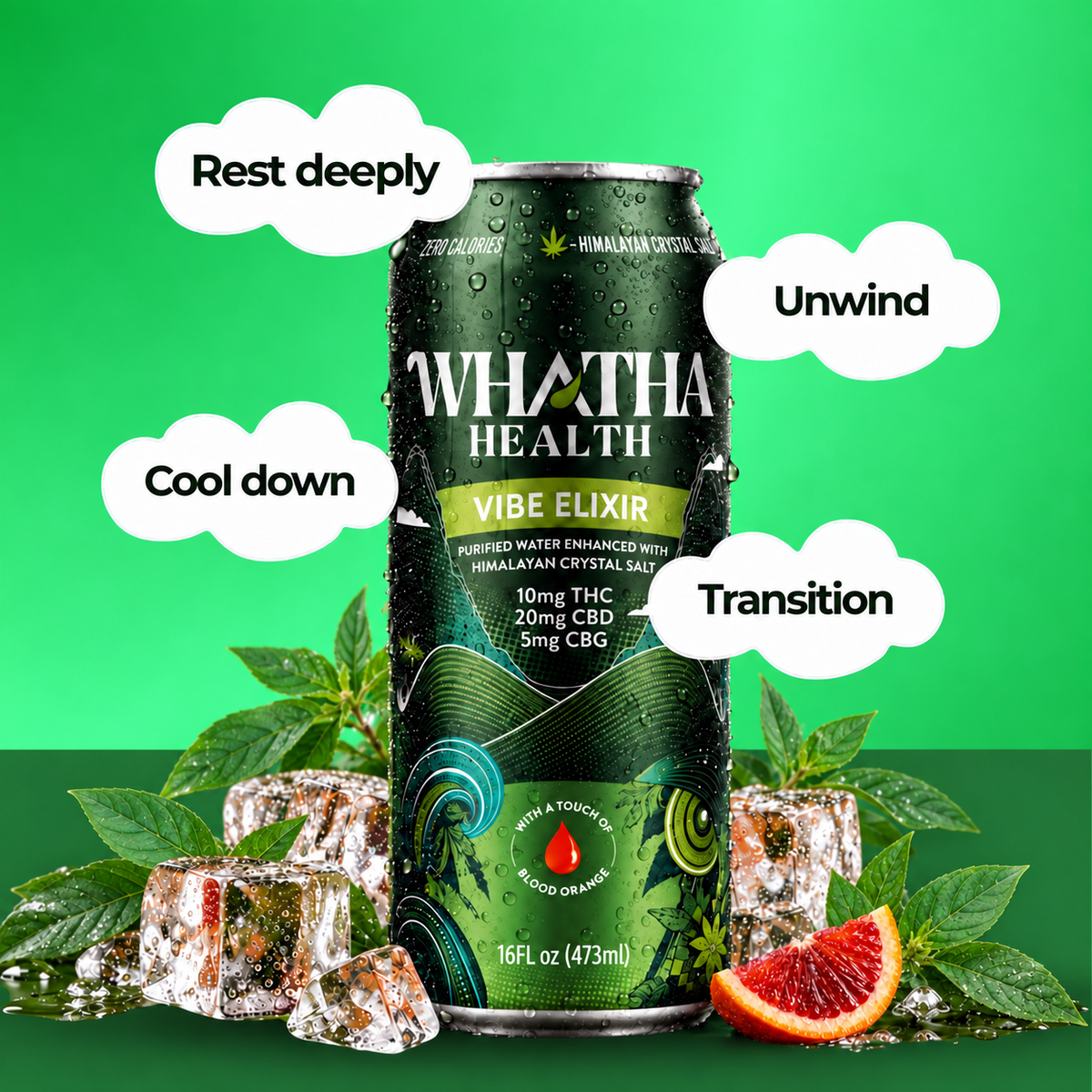 Vibe Elixir | THC & CBD Functional Water