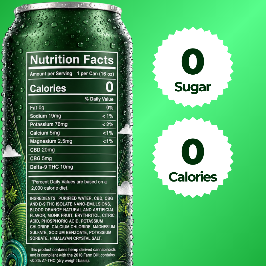 0 sugar and 0 calories